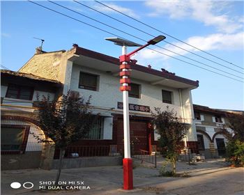 陜西咸陽(yáng)禮泉烽火鎮(zhèn)烽火村新農(nóng)村太陽(yáng)能路燈項(xiàng)目